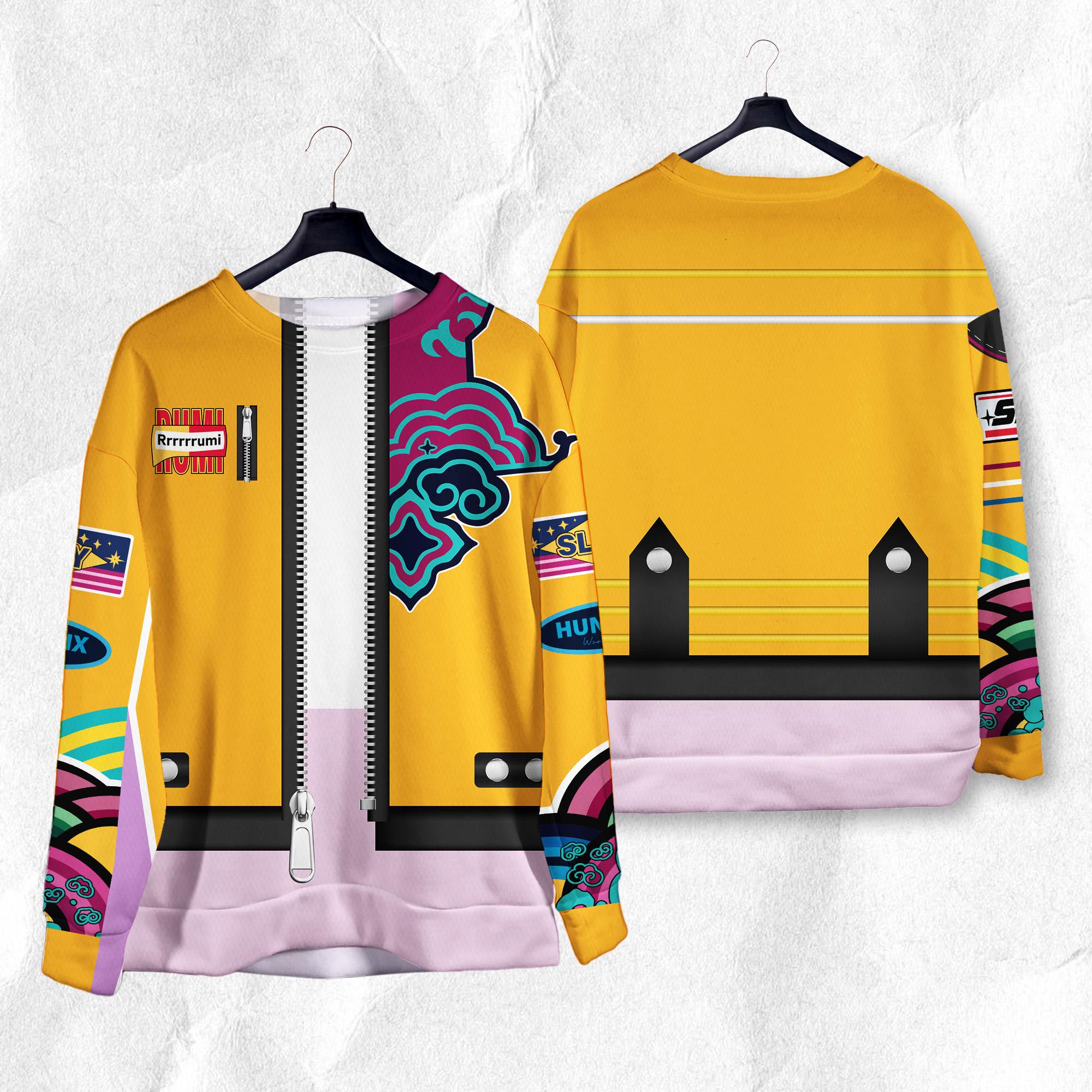 LOLALIZA A-lijn jurk met grafische print en plooien roze/geel LOLALIZA A-lijn jurk met grafische print en plooien roze/geel