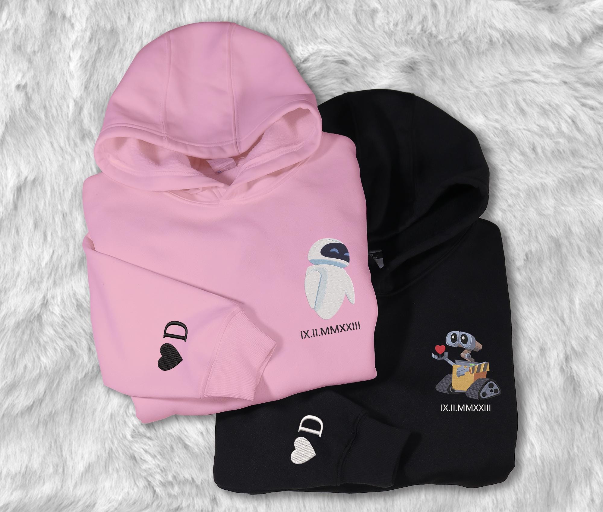 Walle and eve couple shirt México