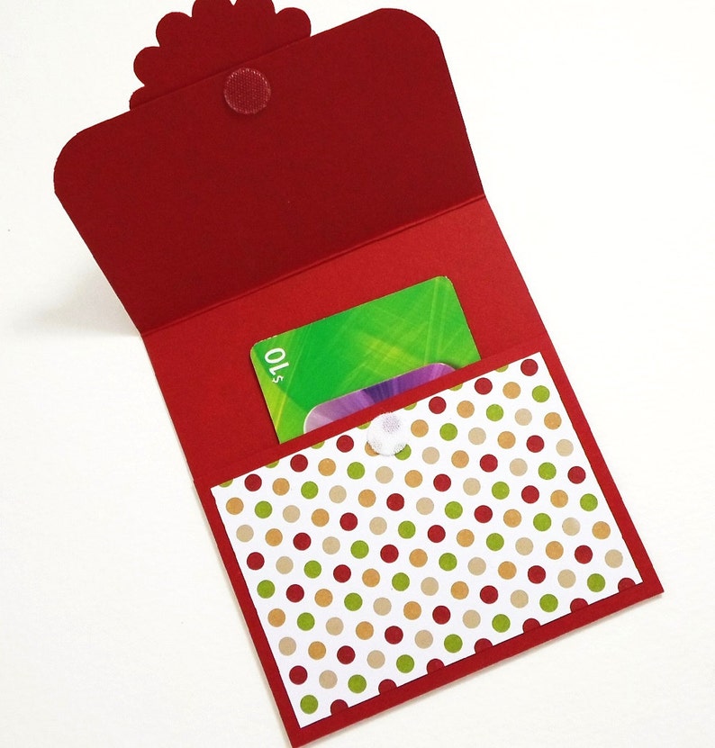 Christmas Gift Card Holder Holiday Gift Card Holder Etsy