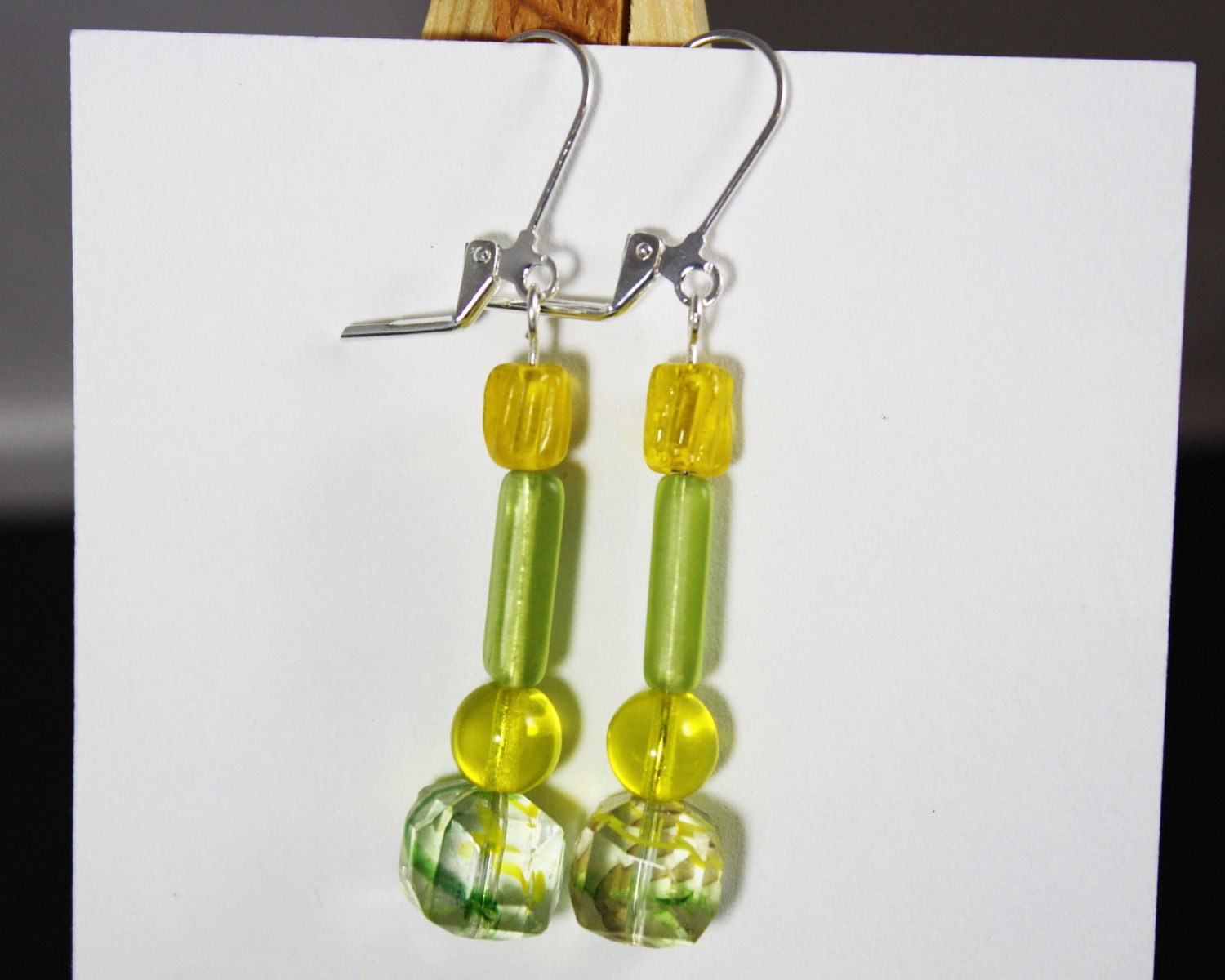 Lemon Lime Earrings Etsy