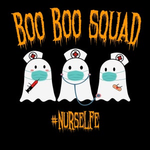 Halloween nurse life digital download graphic