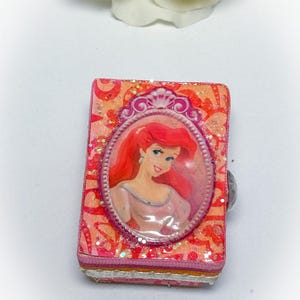 Arielle Zahnfee Box | Prinzessin Schatzkästchen | Kleine Meerjungfrau Thema Geschenk | Meerjungfrau-Dekor | Kleine Schatztruhe | Meerjungfrau-Andenken