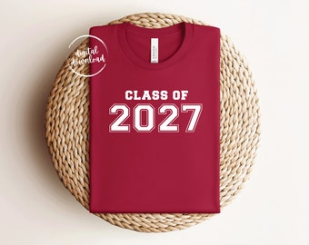 Athletic Class of 2027 SVG | High School SVG | High School Shirt | Senior Class | Highschool SVG |  Highschool Shirt  |  Instant Download