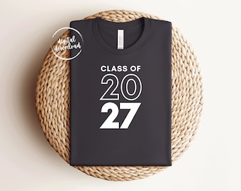 Modern Class of 2027 SVG | High School SVG | High School Shirt | Senior Class | Highschool SVG |  Highschool Shirt  |  Instant Download