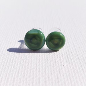 6 Gauge Turquoise Design Glass Plugs Double Flared Pair (1003)