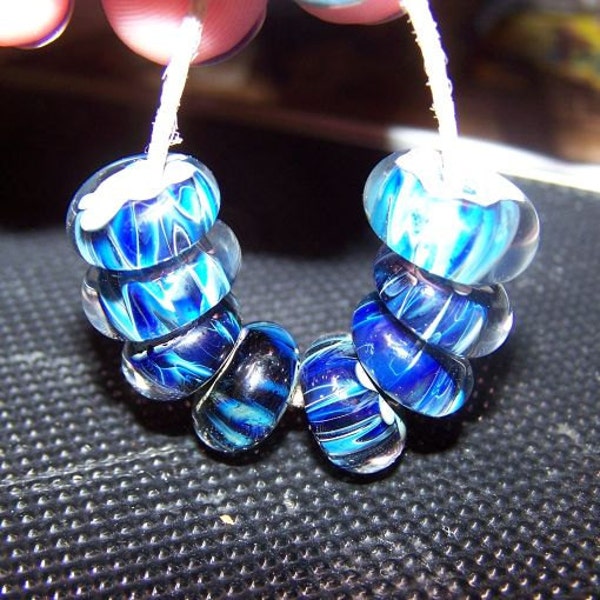 Glass lampwork boro loose beads 45