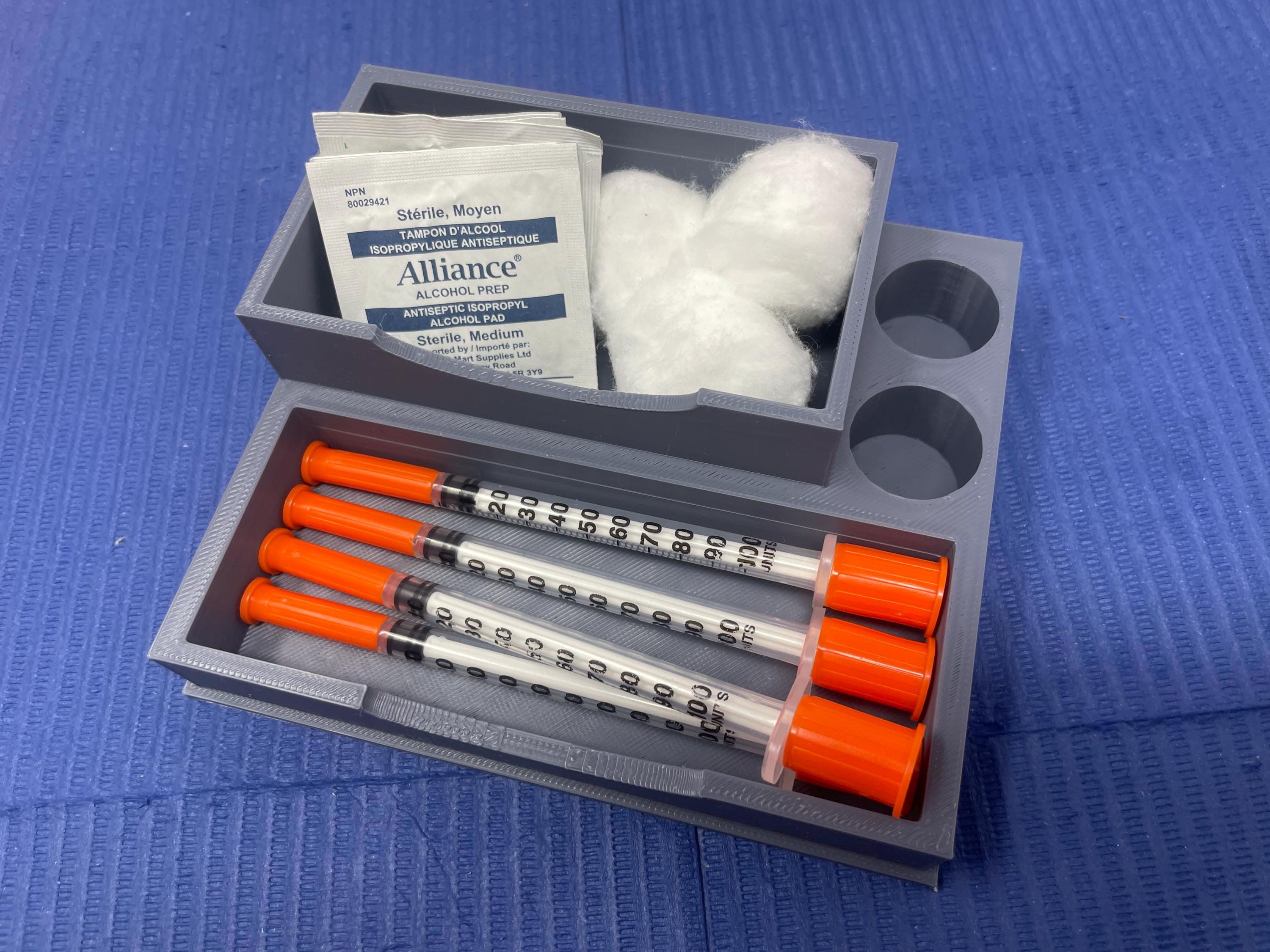 Injection Boxes Injection Storage Organizer, Nurse Injector Aesthetic Dermatology ...