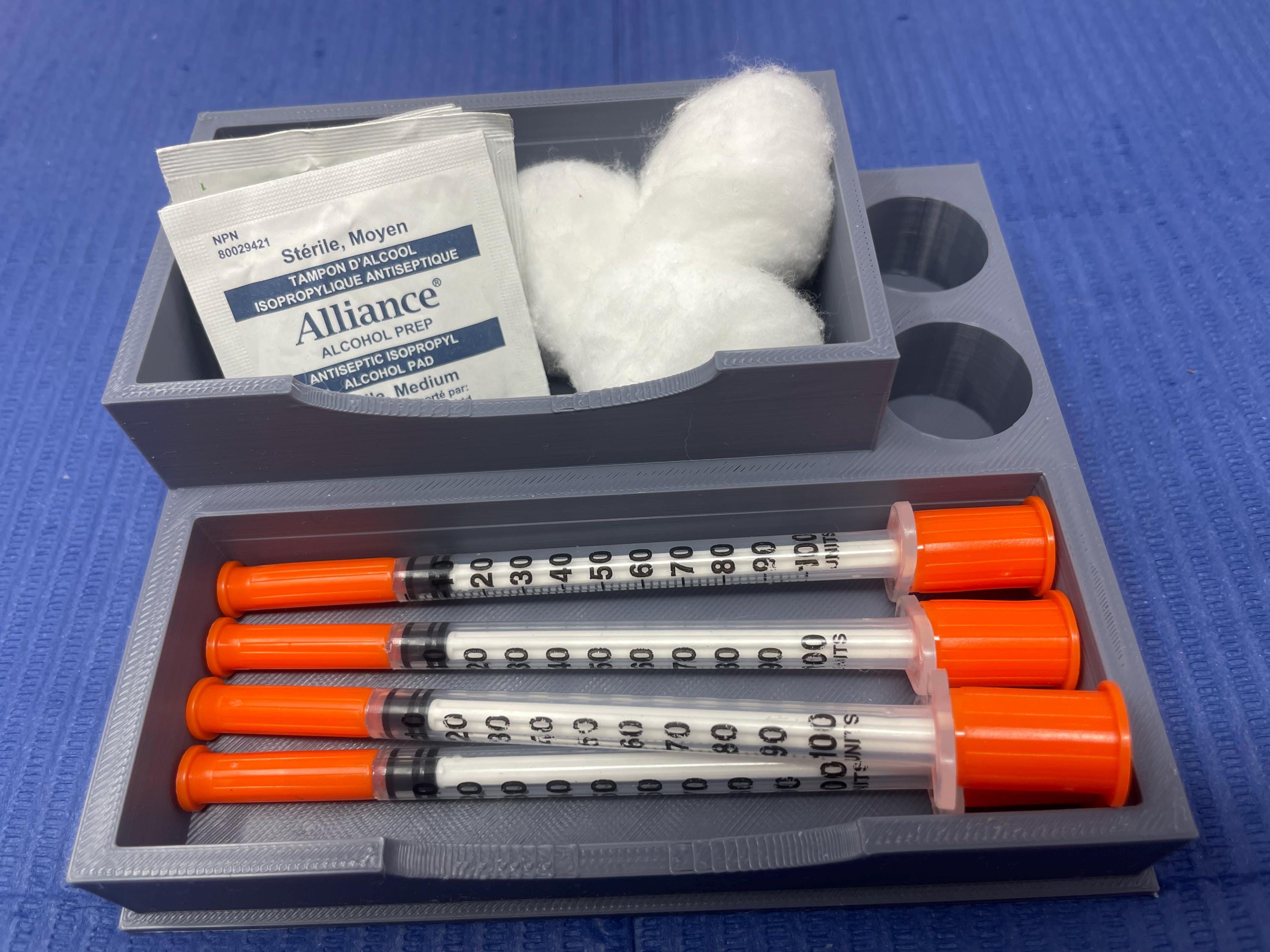 Used Injection Storage Injection Storage Organizer, Nurse Injector Aesthetic Dermatology ...
