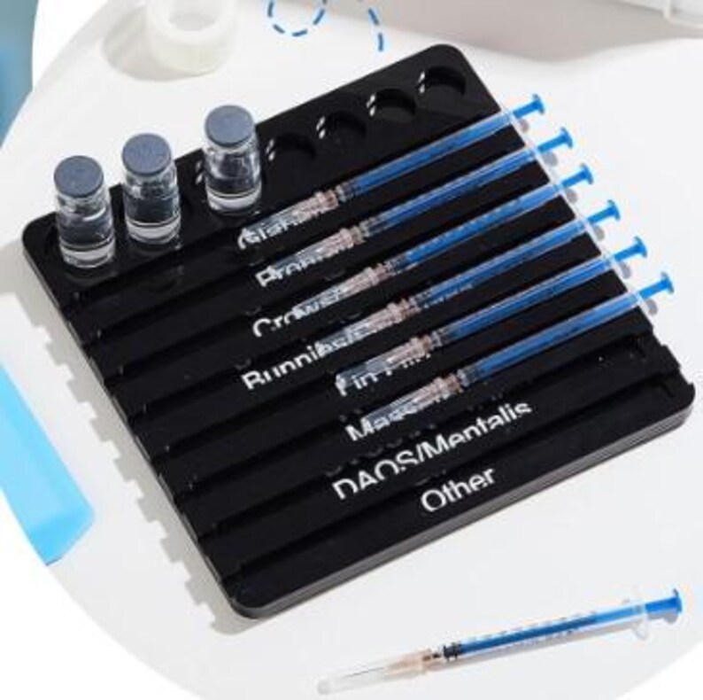 Injection Boxes Aesthetic Practitioner Syringe / Botox Vial Holder Tray, Aestheticians ...