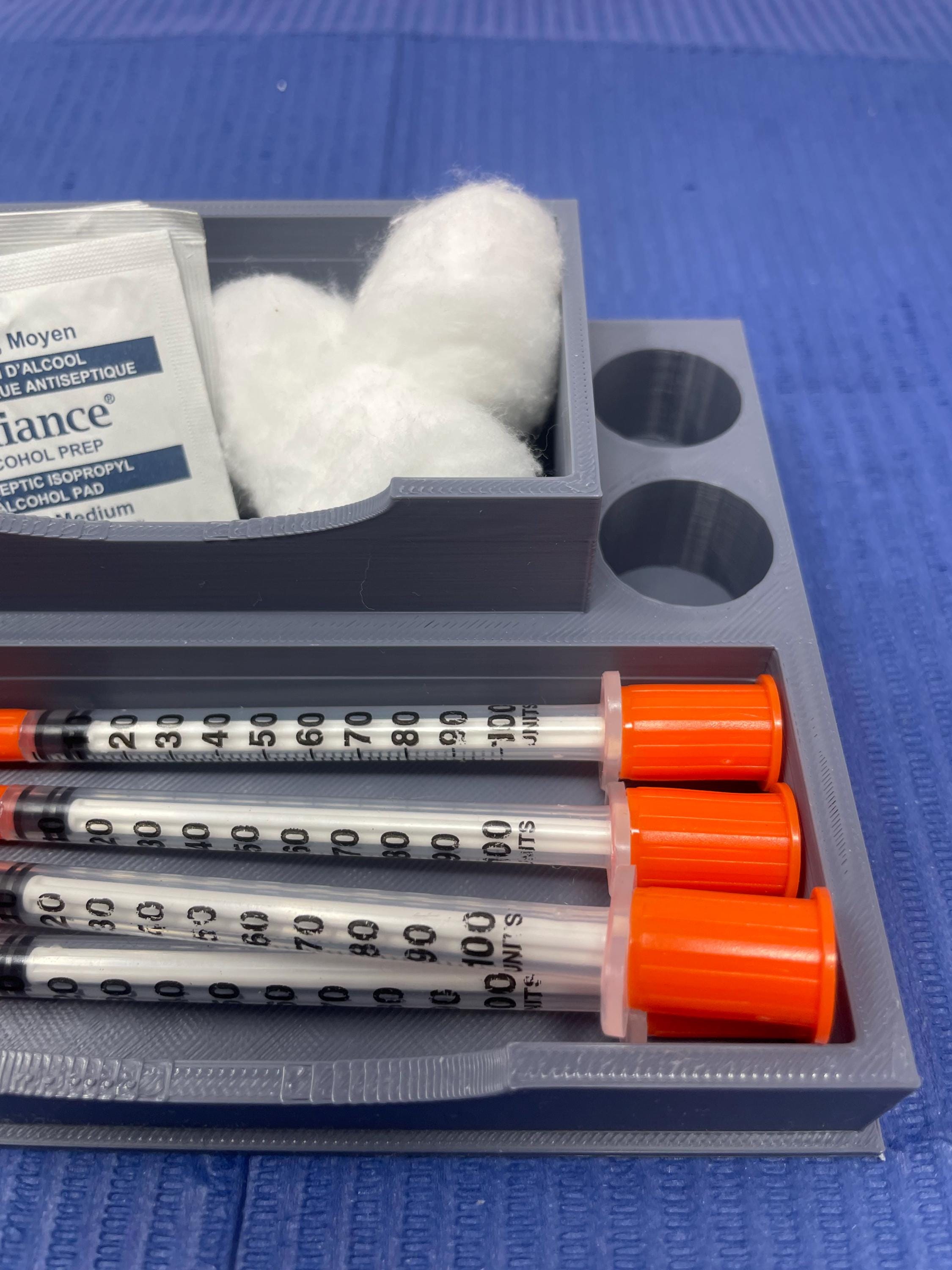 Used Injection Storage Injection Storage Organizer, Nurse Injector Aesthetic Dermatology ...