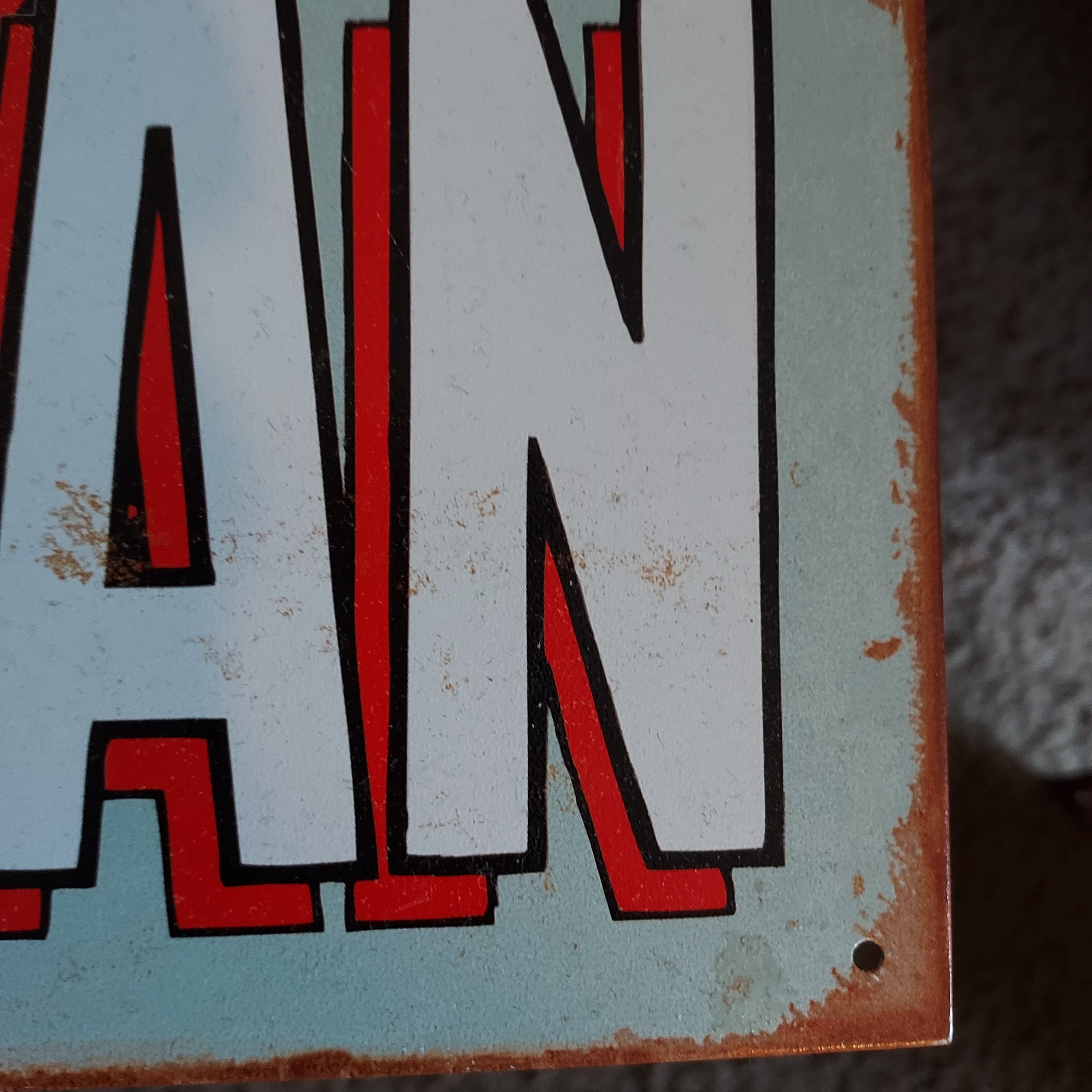 Iron Creatures. Sign Iron Man Metal Sign - Etsy