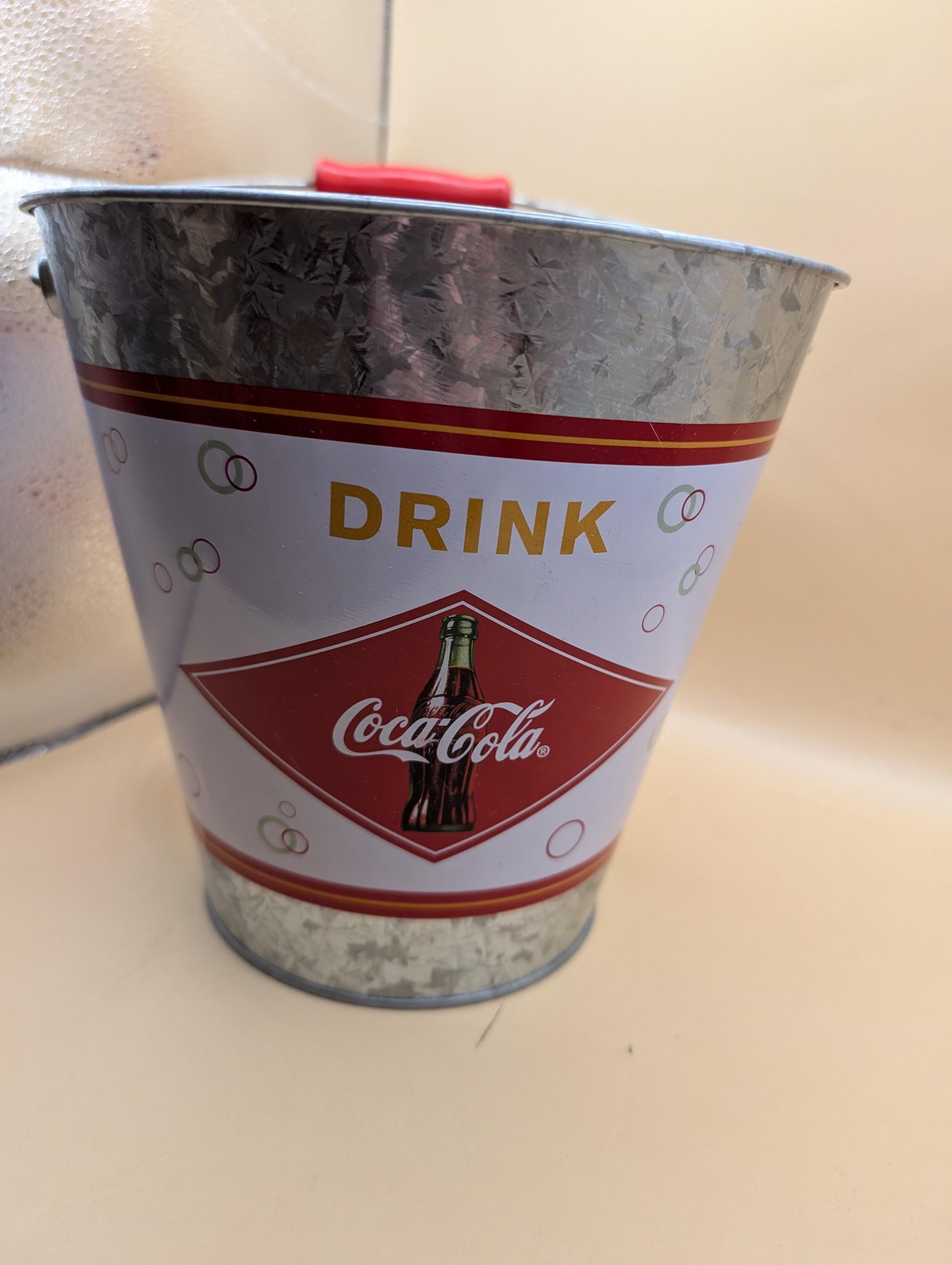 Seau à Glace Coca-Cola Noir – Plastique, Occasion état Fonctionnel