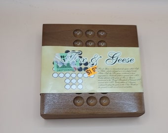 Fox and Geese Printable Downloadable A4 Game Sheet - Etsy