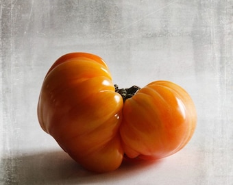 Erbliche Tomate Kunstdruck, Malerische Food-Fotografie (20x20)