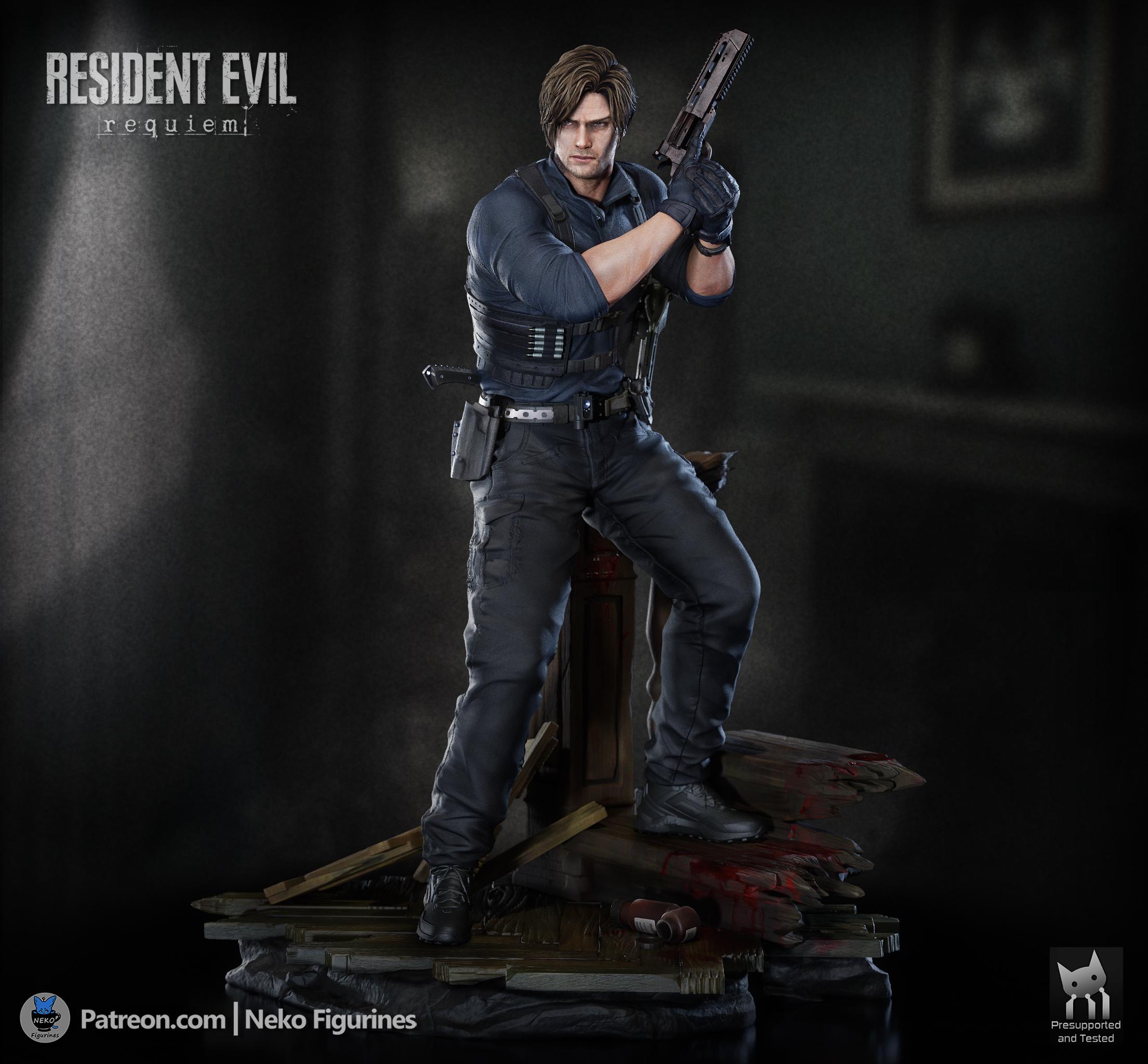 Leon Kennedy | Garage Kit | Resident Evil - Etsy