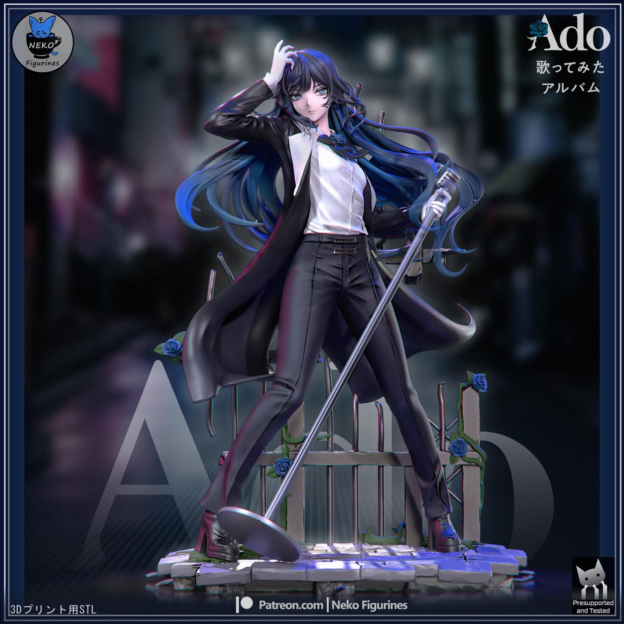 Ado - Singer | Garage Kit | Anime | - Etsy