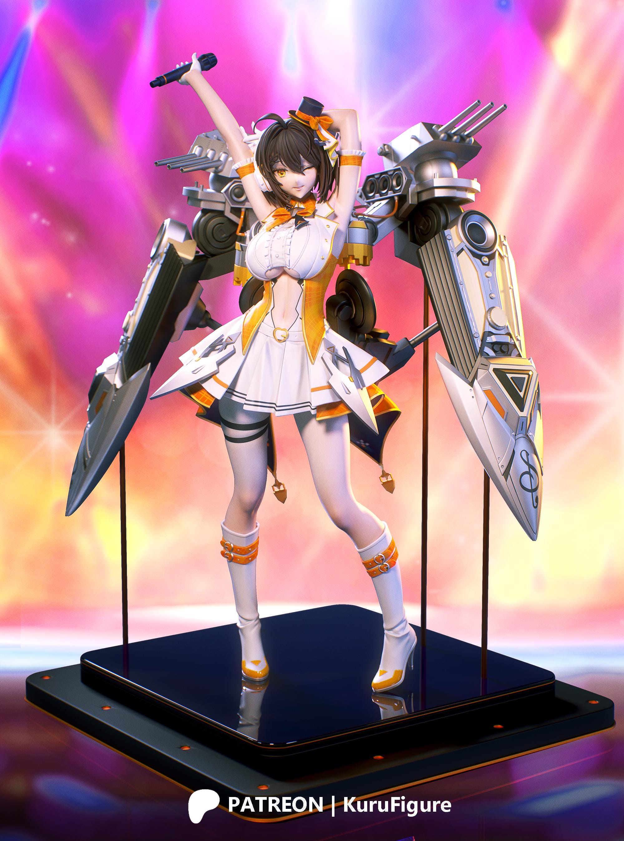 Baltimore - Azur Lane | Garage Kit | Anime | - Etsy Finland