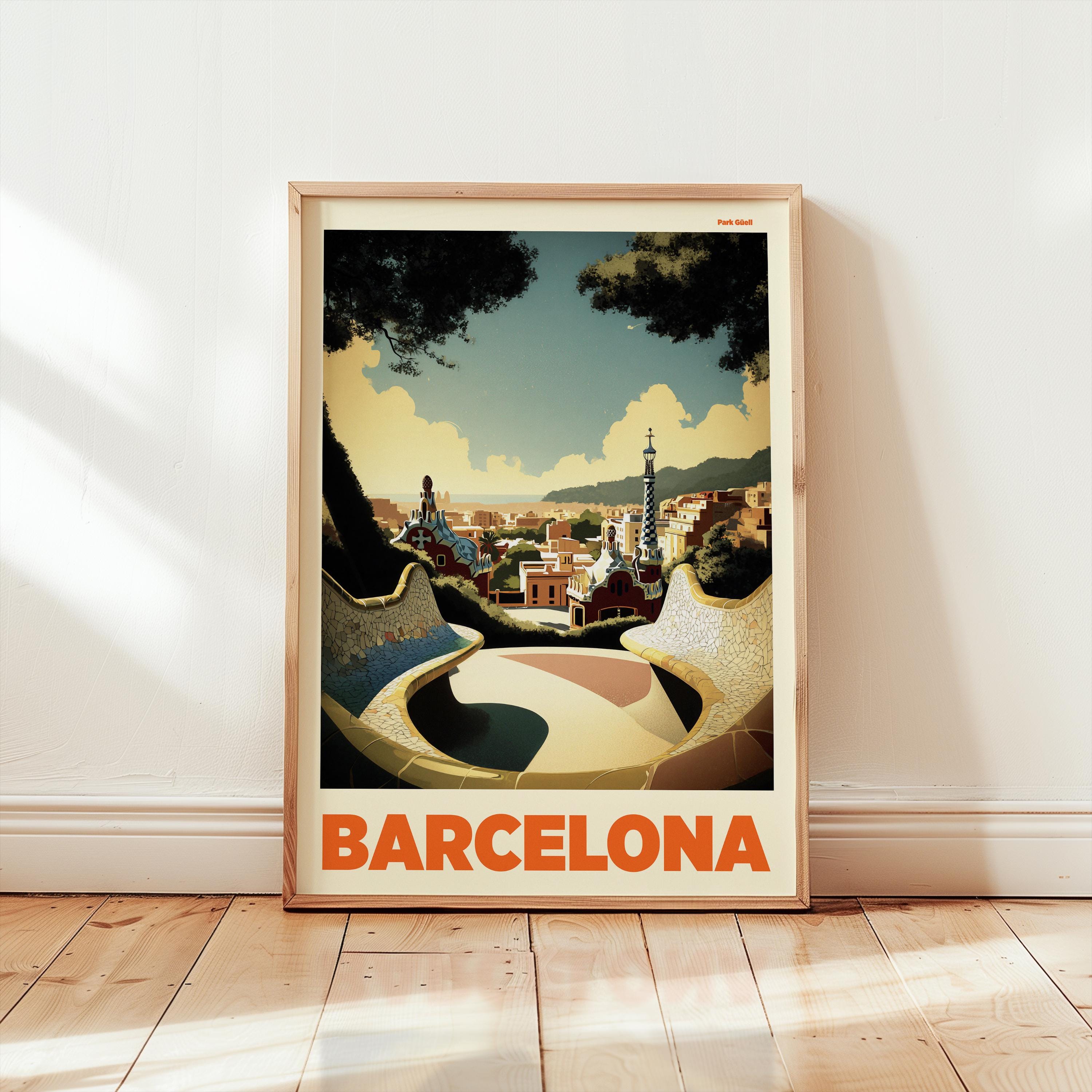 Gaudi poster - Etsy 日本