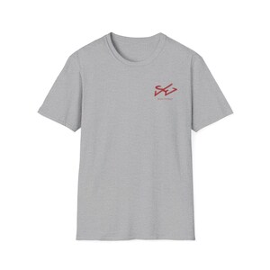 Scott Etchins Logo T-Shirt, Red Emblem image 3