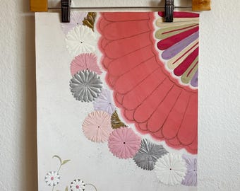 Diseño de patrón floral de arte original 2