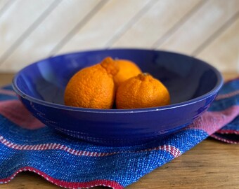 Cuenco Bauer azul vintage