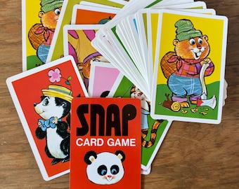 Gioco di carte vintage Snap