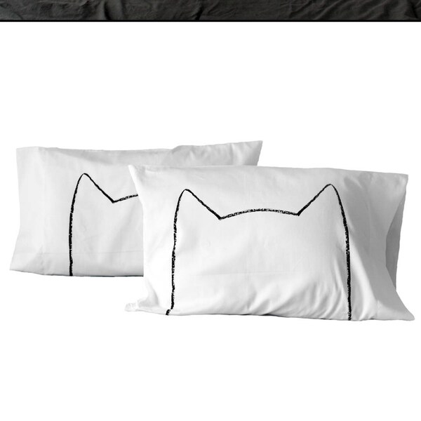 Cat Pillowcase Etsy