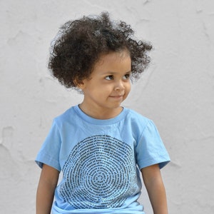 Sky Blue Animal Collective Nouns Kids Tshirt, gifts for kids, back to school clothes, graphic tee