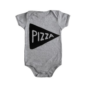 Body de pizza para bebé de 3 a 24 meses, regalos para nuevos padres, ropa linda para recién nacidos, ropa para bebés hecha en EE. UU.