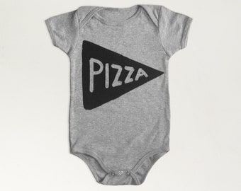 Pizza Baby One-piece Bodysuit - best gifts for first time moms - pizza baby clothing boy - baby girl clothes - cute baby gift