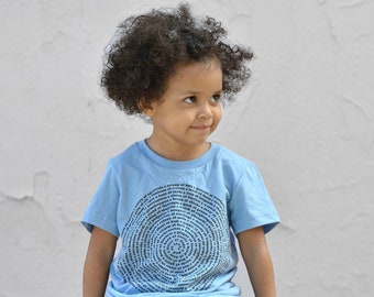 Sky Blue Animal Collective Nouns Kids Tshirt, gifts for kids, back to school clothes, graphic tee