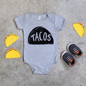 New Mom Gift Taco Baby onesie