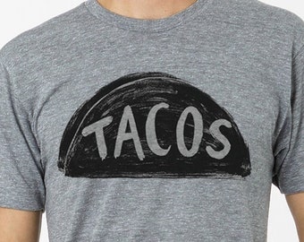 Taco Night T-shirt Design - Handmade Mens Clothing - Trendy Graphic Tees for Men - Funny Dad Grandpa shirt - Best Gifts for Dad - Taco Lover