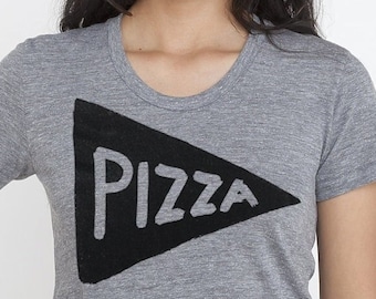 NYC New Haven CT Pizza Slice T-shirt Design for Women, trendy graphic tees for woman, funny shirt with sayings