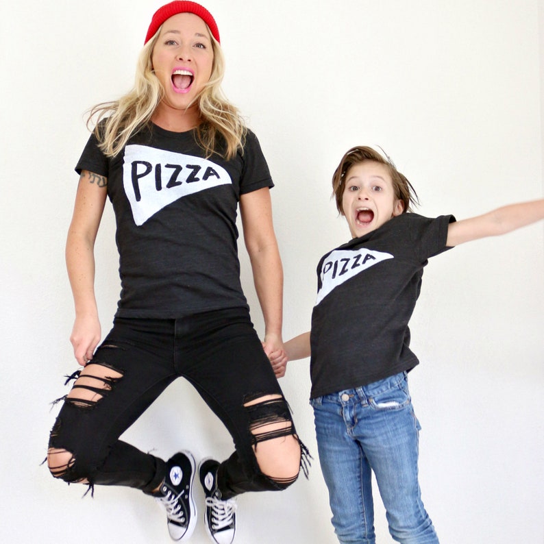 Pizza Graphic T-shirt, Mama Shirt , Handmade Gift for Mom, Made in the USA Womens Clothing, Funny Sayings Shirt, Handmade Screen Printed Tee image 10