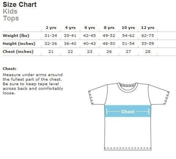 4 Collective Size Chart