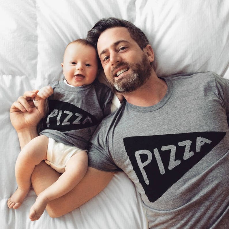 matching father son pizza