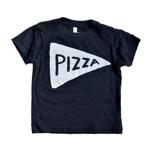 Father and Son or Daughter Matching Black Pizza Slice T Shirt Set for husband, Dad Gift for Him from Kids or Wife image 8