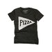 Ladies Black Best NYC Pizza TShirt Design, graphic tees for women, teenage niece sister daughter gift, trendy graphic tee