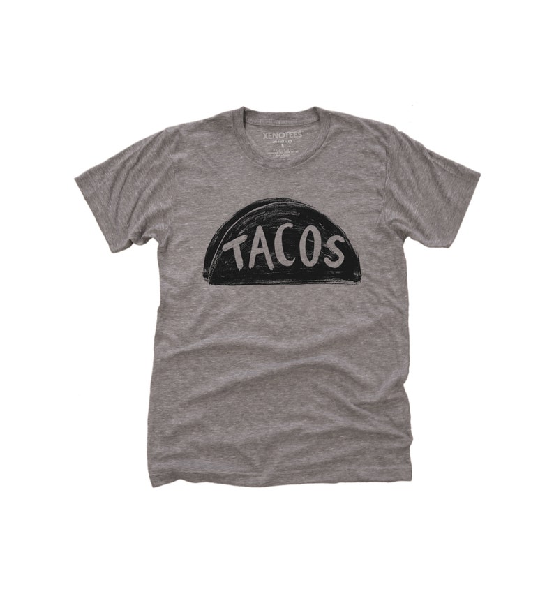 Triblend T-shirt featuring Taco Lover Art