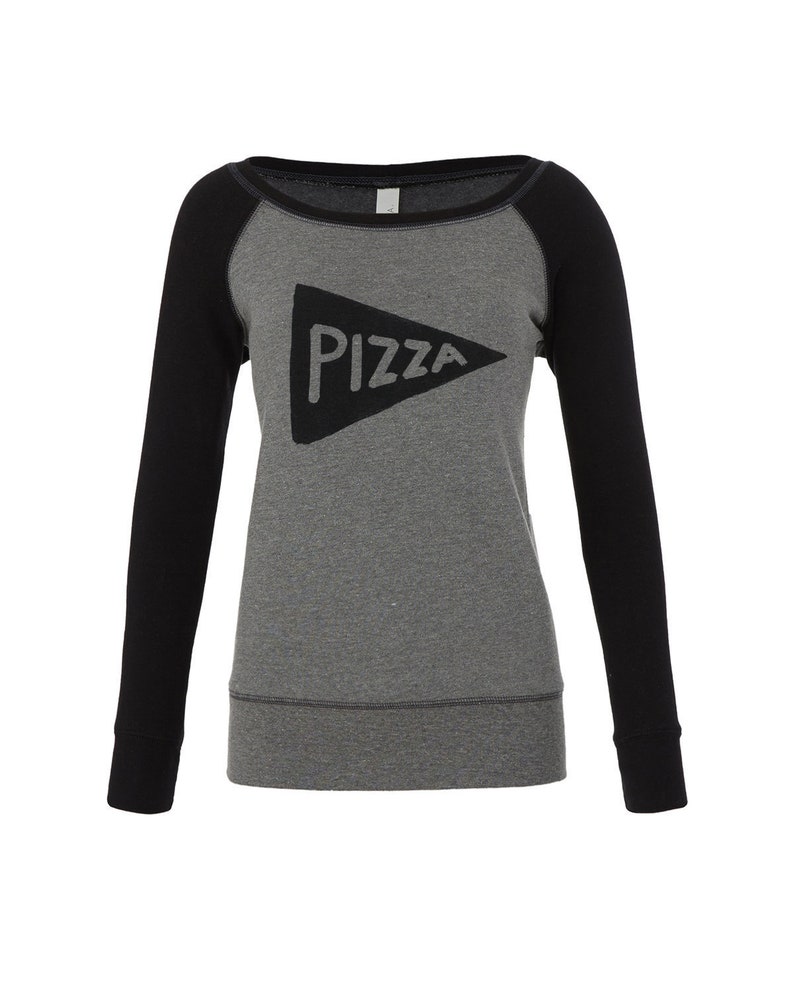 Womens Pizza Fleece Graphic Sweatshirt, Mama Sweatshirt, Handmade Women's Birthday Gift, pizza themed gift for her, Bella Canvas Sweatshirt image 5