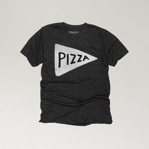 Father and Son or Daughter Matching Black Pizza Slice T Shirt Set for husband, Dad Gift for Him from Kids or Wife image 6
