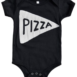 Camisetas de pizza a juego para papá e hijo del Día del Padre, conjunto de camisetas gráficas para papá e hija, ropa negra única para hombre, regalo de papá para él de niños imagen 7