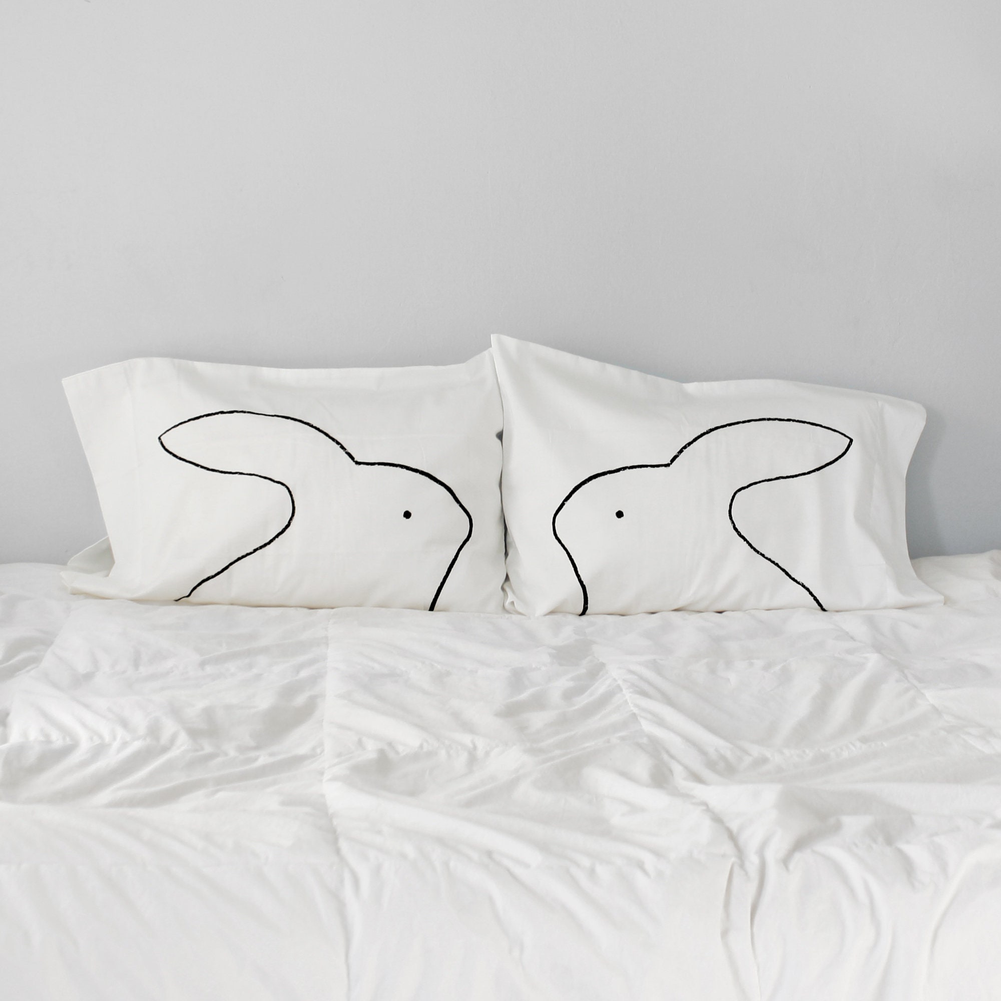 bunny pillowcase