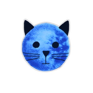 Blue Moon Sun Cat Sticker Set, vinyl stickers for water bottles, cat sticker full moon cute cat sticker water bottle decal laptop image 4