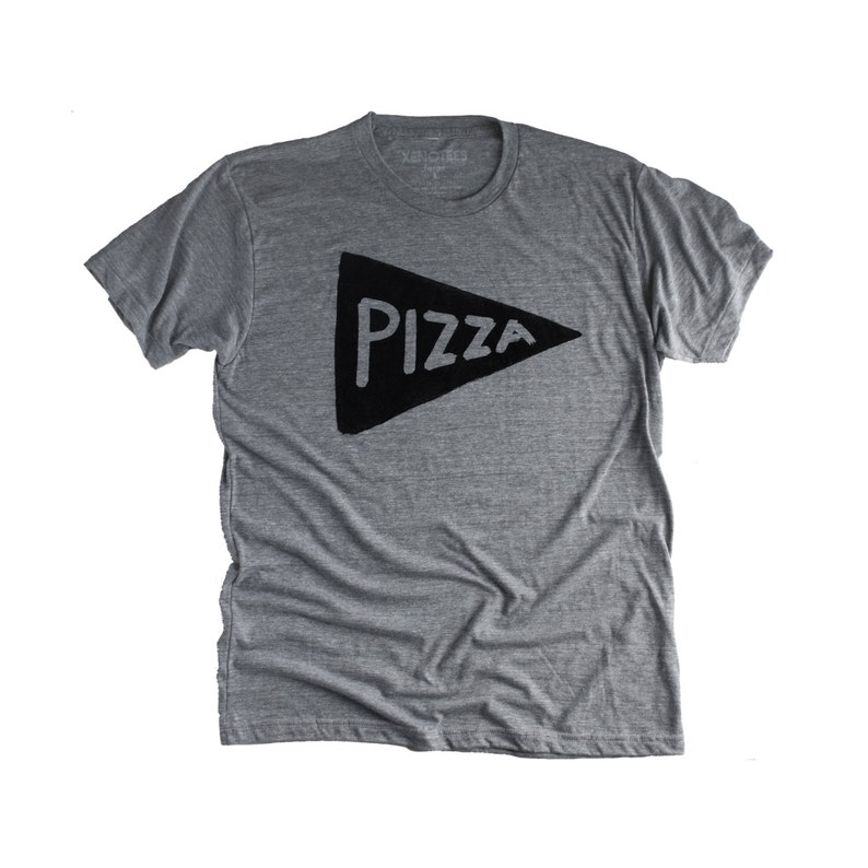 Pizza Slice TShirt Design, best birthday gifts for him, handmade clothing gifts for men, food themed shirts for dad, Pizza Maker Present image 4