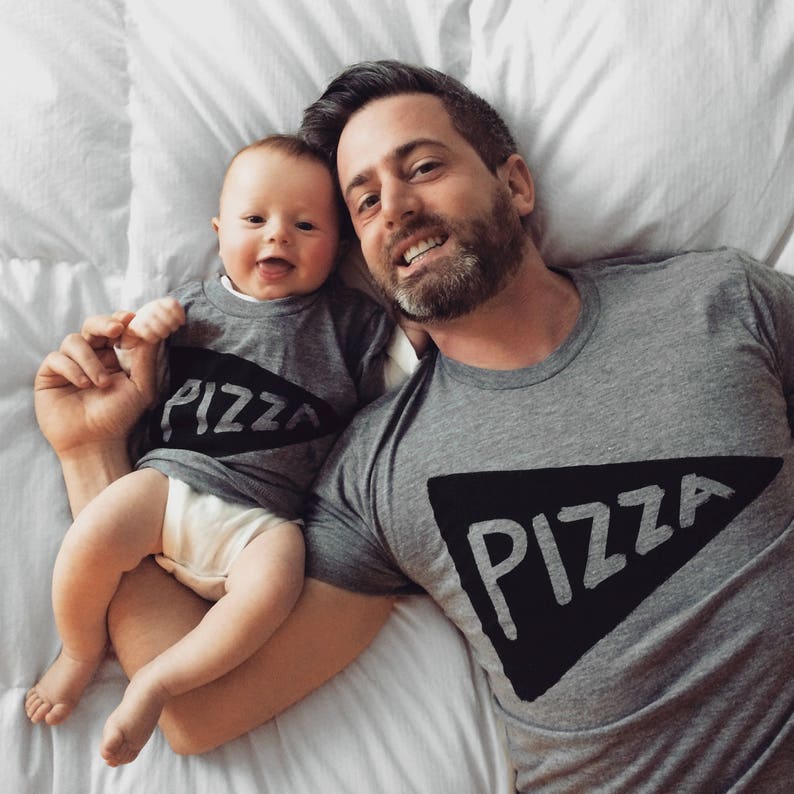 Pizza Slice TShirt Design, best birthday gifts for him, handmade clothing gifts for men, food themed shirts for dad, Pizza Maker Present image 5