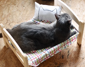 Cat Pillow for Ikea Duktig Doll Bed: Catnip Kicker Toy Canada