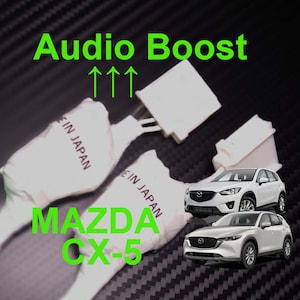 Mazda CX-5 Tweeter Turbo Booster - Audio Upgrade Plug and Play Tuner Cable CX5 KE KF Bose 2012-2025