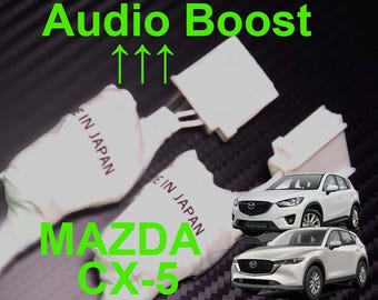Mazda CX-5 Tweeter Turbo Booster - Audio Upgrade Plug and Play Tuner Cable CX5 KE KF Bose 2012-2025